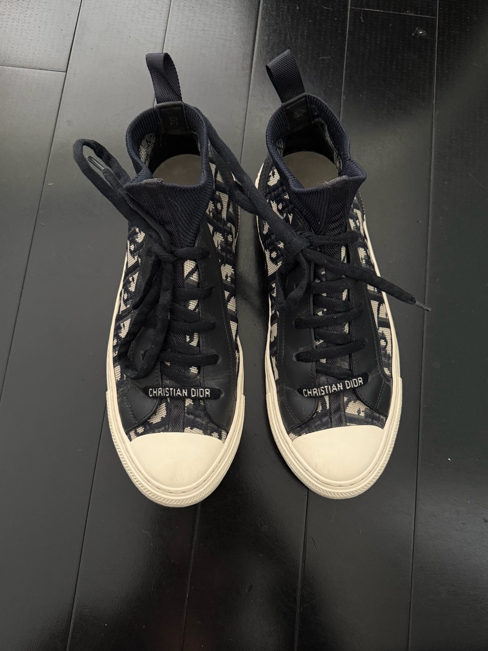 Original Christian Dior Walk'n'Dior high-top sneakers